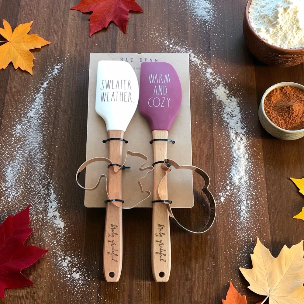 Rae Dunn Silicone Spatula Set